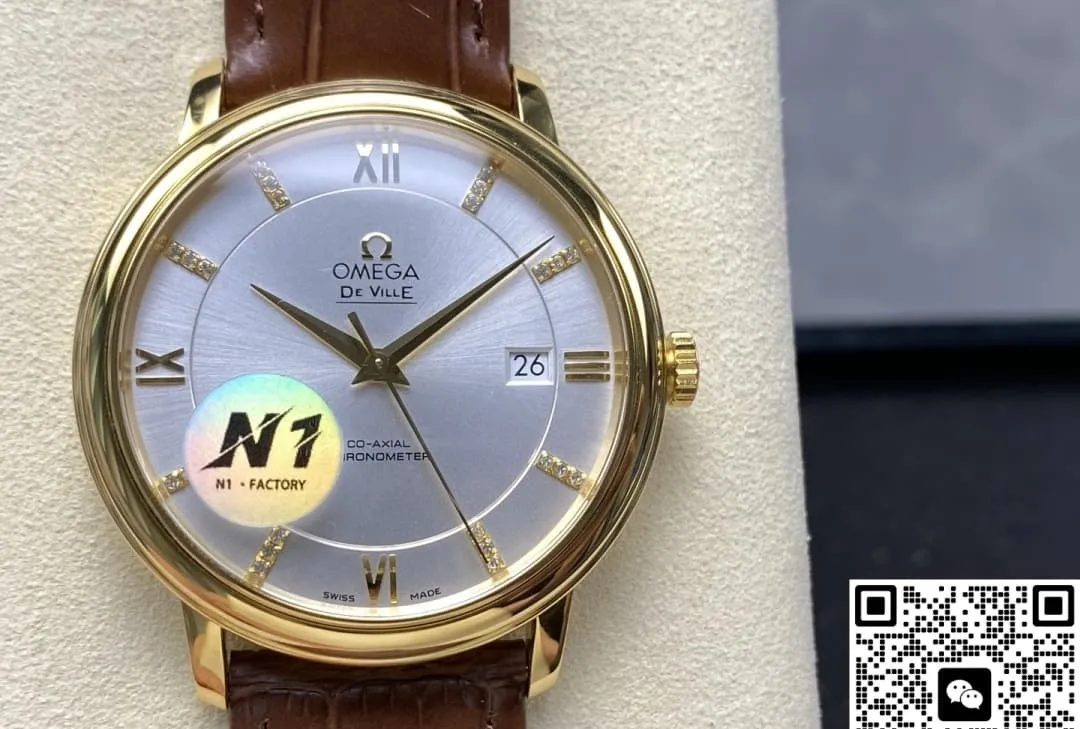 N1 Factory Omega De Ville 424.53.40.20.52.001 1:1 Best Edition Replica Watch